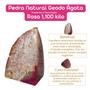 Imagem de Pedra Natural Geodo Ágata Rosa 1,100 kilo