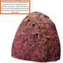 Imagem de Pedra Natural Geodo Ágata Rosa 1,100 kilo