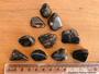 Imagem de Pedra Natural Turmalina Negra Rolada Polida 1-2cms - 250g