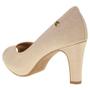 Imagem de Peep toe feminino salto grosso vizzano 1840300