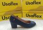 Imagem de Peep Toe Usaflex com Laser em couro - Q6697004