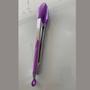 Imagem de Pegador Universal Silicone Inox  Lilas 30cm Com Trava Resistente a Alta Temperatura MGV