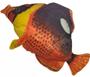 Imagem de Peixe Real de Pelúcia Laranja 38 cm Antialérgico