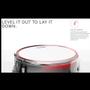Imagem de Pele para Surdo/Caixa 14 - Evans UV1 COATED - Filme simples com porosidade Ultra violeta