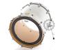 Imagem de Pele Williams Muffle W2FF Double Clear 18 com anel abafador de espuma estilo Evans Emad2 W2FF5-7MIL