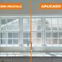 Imagem de Pelicula Eletrostatica para Vidro Blindex Modelo Riscos e Folhas 200x60cm