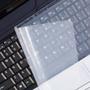Imagem de Película Silicone Transparente Para Teclado de Notebook 27cm x 11cm