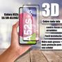 Imagem de Película Vidro 3D + Capa Carteira PRETA compatível Galaxy A52s 5G A528 - Cell In Power25