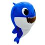 Imagem de Pelúcia Baby Shark 25 Cm Azul Com Som