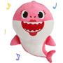 Imagem de Pelucia Baby Shark Musical Desenho Infantil Bebê Tubarão 20 CM