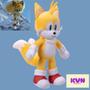 Imagem de Pelúcia Boneco Tails Do Filme Sonic 3 de 25cm Original Sunny