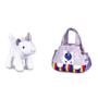 Imagem de Pelúcia Cutie Handbag Unicórnio Roxo c/ Bolsinha Multikids