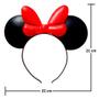 Imagem de Pelúcia da Minnie de 45cm em Português Disney com Tiara e Copo com Orelhas