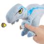 Imagem de Pelúcia Dinossauro Velociraptor Blue Com Som Jurassic World Dominion Mini - Mattel - HHB25