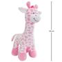 Imagem de Pelucia girafinha rosa 40cm buba