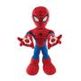 Imagem de Pelúcia Interativa Marvel Spider-Man 34cm - Com Luz Som Movimento - Homem Aranha - Mattel -HHW54