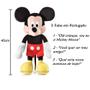 Imagem de Pelúcia Mickey de 45cm com Som e Falas em Português Disney