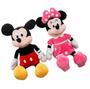 Imagem de Pelúcia Mickey/minnie Mouse Plush De 40/30cm