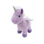 Imagem de Pelucia miniso unicornio roxo tamanho 28 cm.