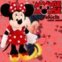 Imagem de Pelúcia Minnie Com Som Infantil Original Disney 33cm Ursinho De Pelucia Anti Alérgico Multikids