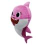 Imagem de Pelúcia Musical Baby Shark Rosa - 30 cm