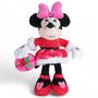 Imagem de Pelúcia Natal Minnie Mamãe Noel com Presente 36cm - Disney