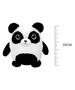 Imagem de Pelucia Panda Bicho Fofucho 33CM Caa Toys