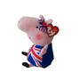 Imagem de Pelucia Ty Beanie Babies Peppa Pig Union Jack 4535