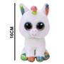 Imagem de Pelúcia Unicórnio Branco Pixy Beanie Boos TY Coleção 16cm