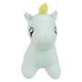 Imagem de Pelúcia Unicórnio Infantil Macia Cavalo C/ Luz Animal 30Cm