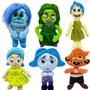 Imagem de Pelúcias De inside out 2, Joia, Medo, Raiva, Nojinho, Tristeza E Riley, Brinquedos Macios, Presente