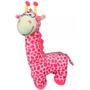 Imagem de Pelúcias Girafa Rosa e Marrom Squish Pals Deluxe 50cm Toyng