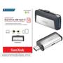 Imagem de Pen Drive 128gb Dual Drive Type C Sandisk (Smartphones, PCs, Notebooks)