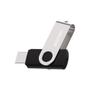 Imagem de Pen Drive 16GB Hiksemi Rotary, USB 3.0, Preto - HS-USB-M200S 16G U3