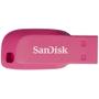 Imagem de Pen Drive 16GB USB 2.0 SanDisk Cruzer Blade SDCZ50C-016G-B35PE Rosa Electric Pink