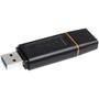 Imagem de Pen Drive de 128GB Kingston Datatraveler Exodia DTX USB 3.2 - Preto/Amarelo