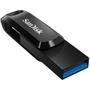 Imagem de Pen Drive de 64GB Sandisk Ultra Dual Drive SDDDC3-064G-G46 USB-C - Preto