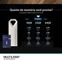 Imagem de Pen Drive Diamond Metalico 32GB USB 2,0 Metálico - PD851 - Multilaser