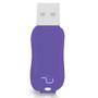 Imagem de Pen Drive Multilaser Usb 2.0 8Gb Titan Pd720 - Roxo/Branco