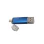 Imagem de Pen Drive Original Usb2.0 Com Entrada V8 - Otg 16Gb - Azul