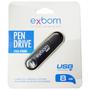 Imagem de Pen Drive Preto 8GB Exbom STGD-PD08G