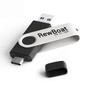 Imagem de Pen Drive REWBOAT 128GB - 2 em 1 (USB 3.0 + USB-C) - Tipo C e OTG
