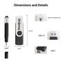 Imagem de Pen Drive REWBOAT 128GB - 2 em 1 (USB 3.0 + USB-C) - Tipo C e OTG
