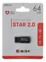 Imagem de Pen Drive S3+ Star 2.0 Usb Flash Diks 64Gb Preto