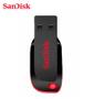 Imagem de Pen Drive Sandisk 2.0 128GB Cruzer Blade Preto e Vermelho