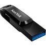 Imagem de Pen Drive SanDisk Ultra Dual Drive GO 256GB USB 3.0/USB-C  Preto