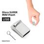 Imagem de Pen Drive USB 64GB - Mini Metal Preto e Prata - Presente Criativo