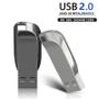 Imagem de Pen Drive USB de Metal - Alta Velocidade (8GB a 128GB)