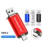 Imagem de Pen Drive USB Tipo C e Micro USB OTG - Alta Velocidade - 128GB, 64GB, 32GB, 16GB e 8GB