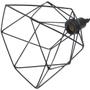 Imagem de Pendente Aramado Cálice Luminária Lustre Teto Retrô Vintage Industrial Balcão Preto